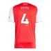 Arsenal Ben White #4 Hemma matchtröja 2025-26 Kortärmad Billigt